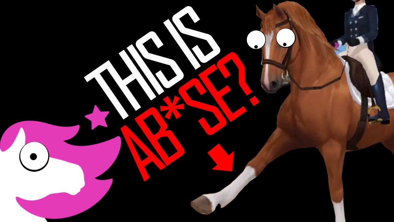 How horse games promote bad riding