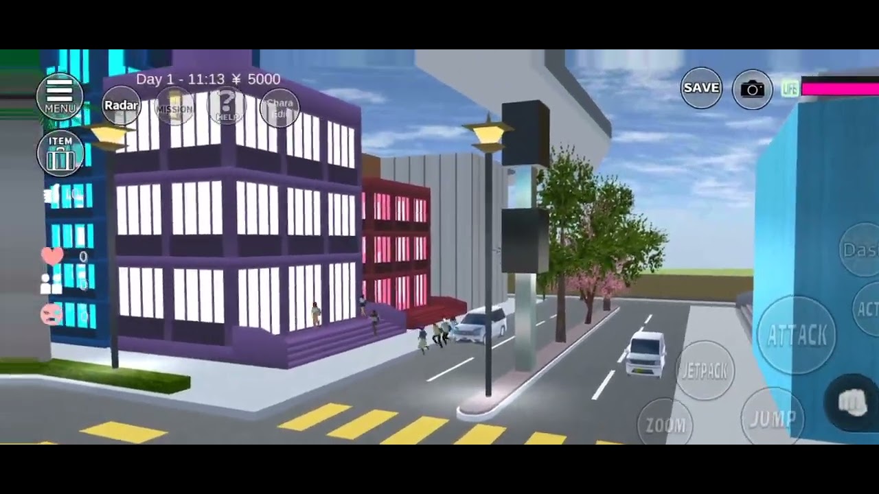 Earthquake Sakura school simulator 