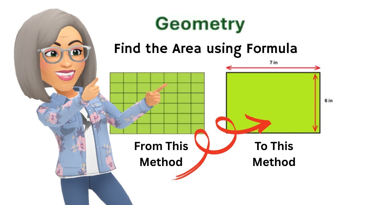 Geometry | Finding the Area using a Formula | MATH PLUS | Where math makes sense