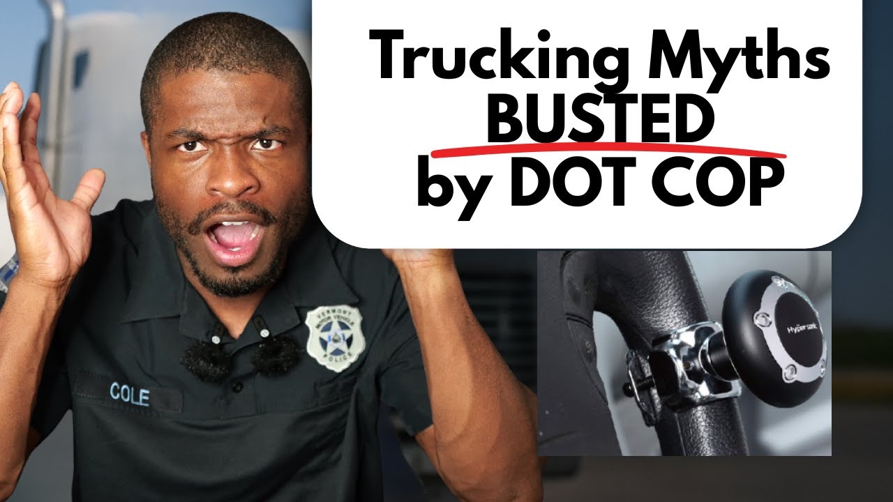 Top 3 DOT Myths Truckers STILL Believe (ALL BUSTED by a DOT Cop)