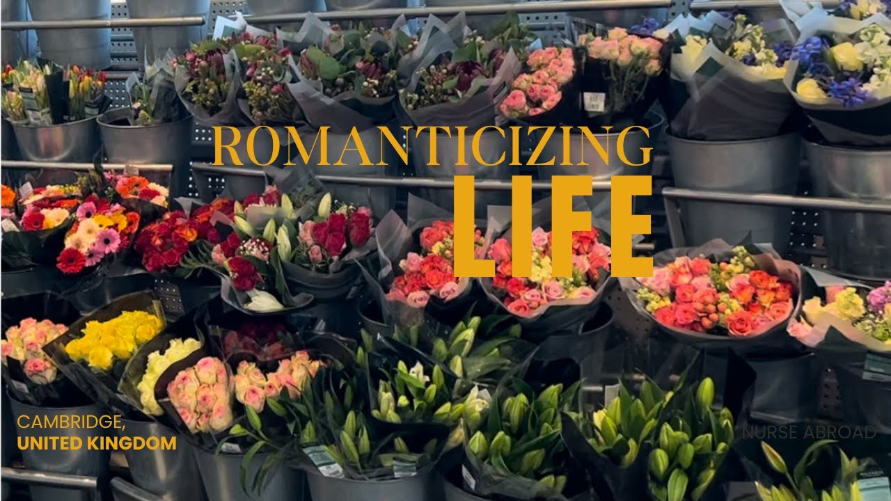 romanticizing life | grocery run in Cambridge