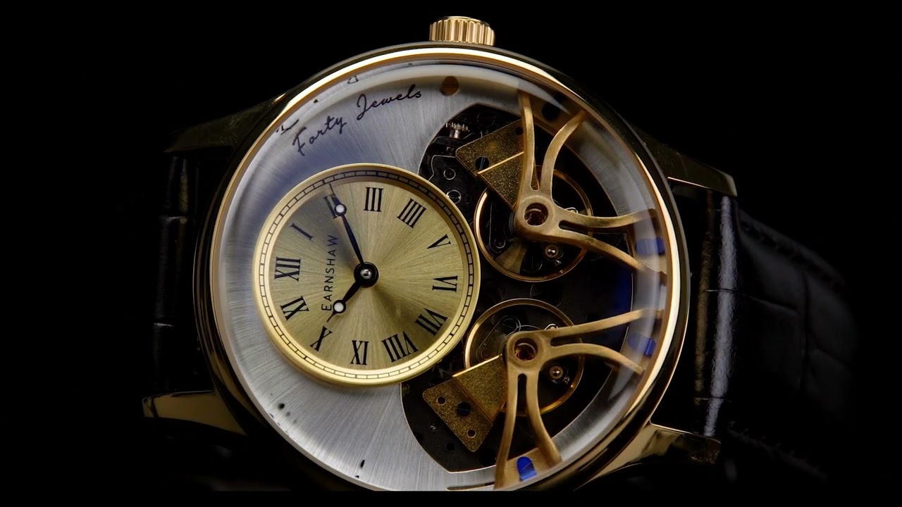 Montre EARNSHAW Scientists Faraday Bouble Barrel | ES-8179