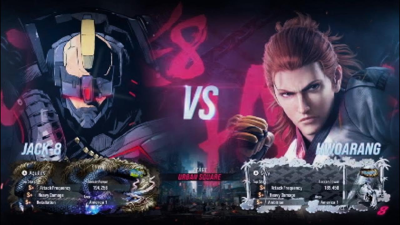 TEKKEN™8 Ranked Matches ~ Raijin Promotion ~ Jack-8 (Aguilez) vs. Hwoarang 4K!