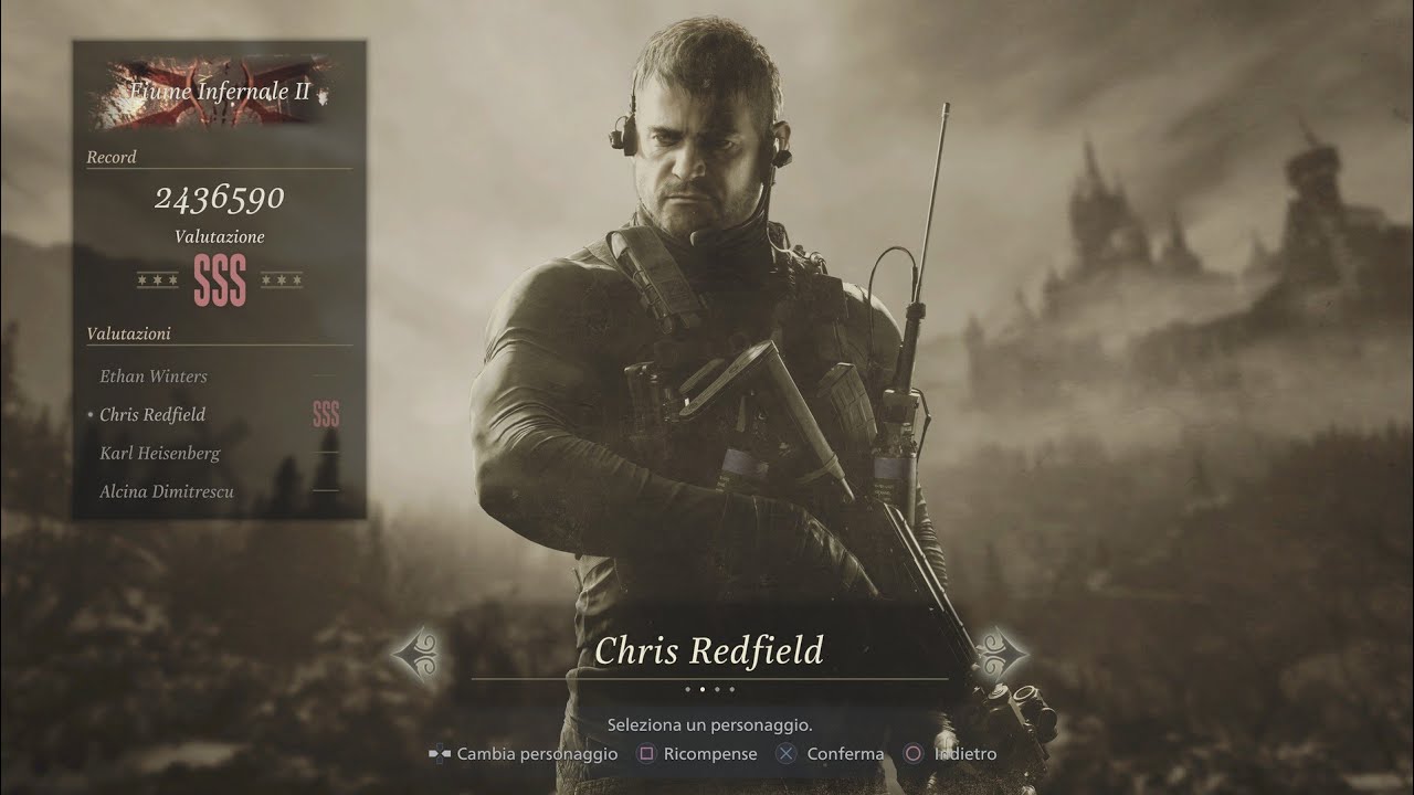 Resident Evil Village | I Mercenari - Fiume Infernale II (The Bloody River II), Chris Redfield