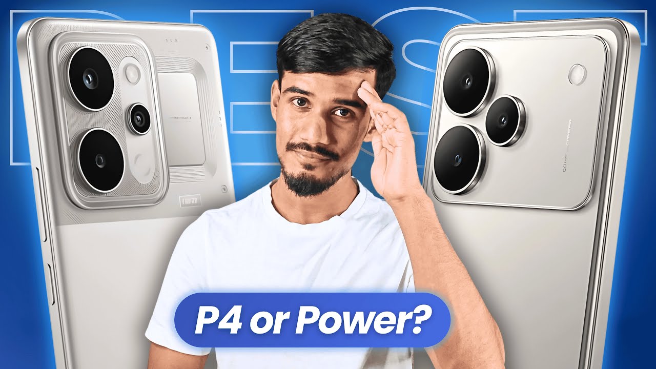 Realme P4 vs P4 Power Full COMPARISON | 10,000mAh matters?