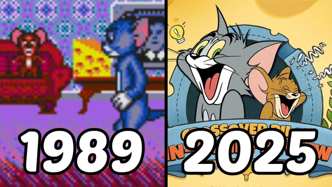 Эволюция игр Тома и Джерри 1989-2025