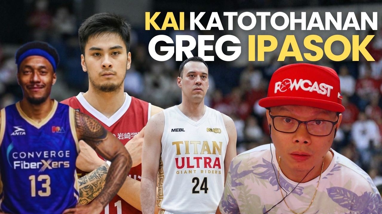 Kai Sotto What's the TRUTH? Converge Malakas, Greg Slaughter ipasok sa PBA !