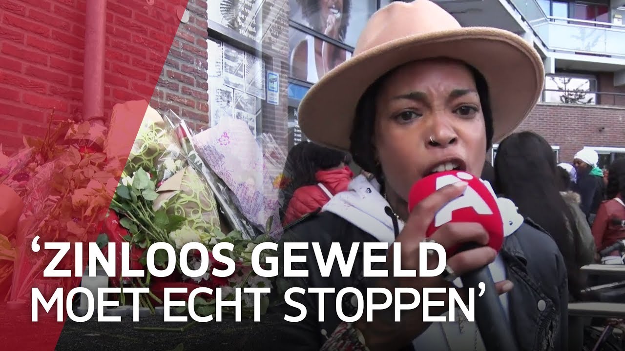 Doodgestoken Jay-Ronne (18) herdacht in Zuidoost