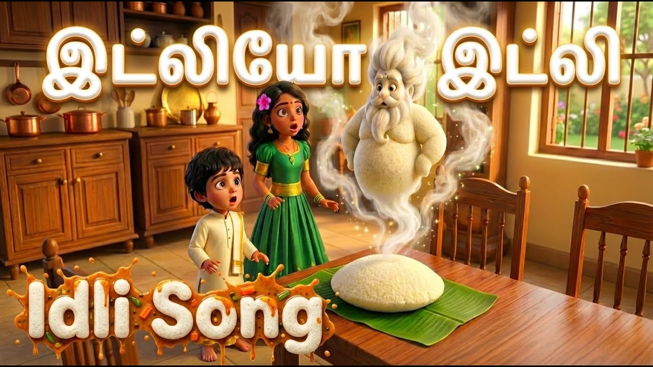 இட்லியோ இட்லி - Idli Tamil Food Song | Tamil Rhymes for Children | Kids Songs | AC TV Tamil Kids