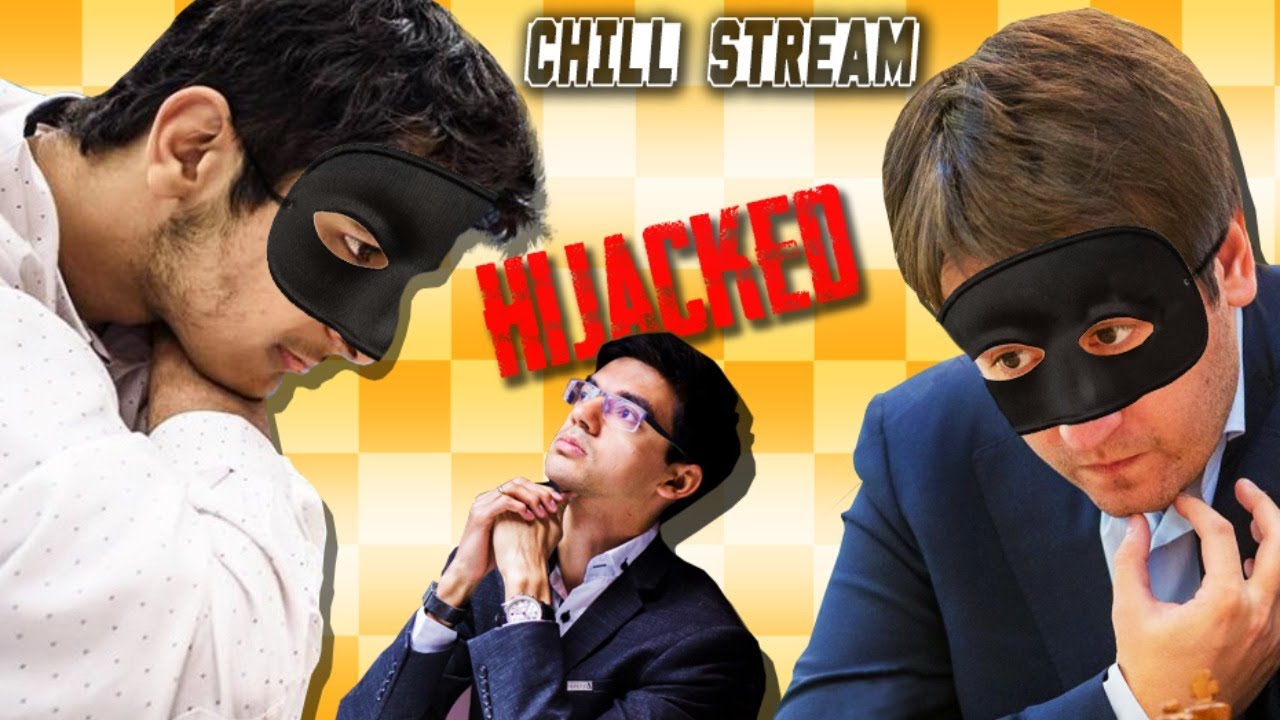 Anish Giri chill stream hijacked by Vidit and Raja