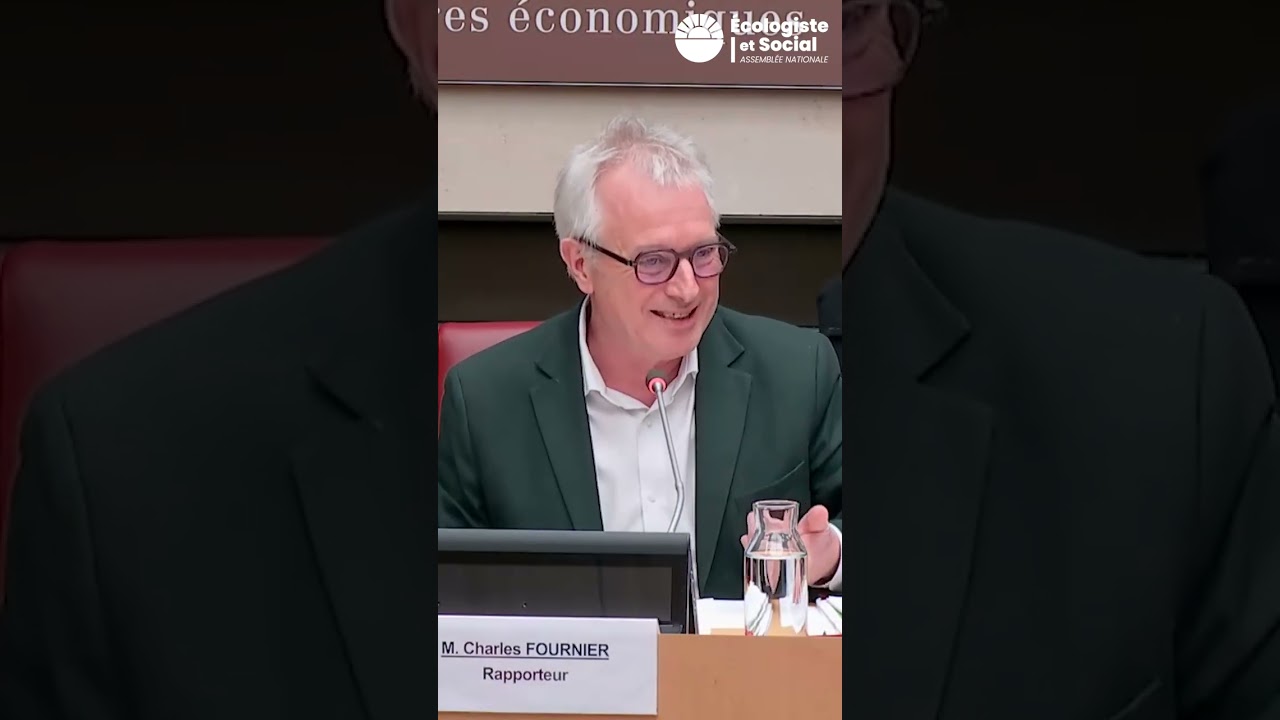 Charles Fournier présente sa proposition de loi vers une Sécurité Sociale de l’Alimentation