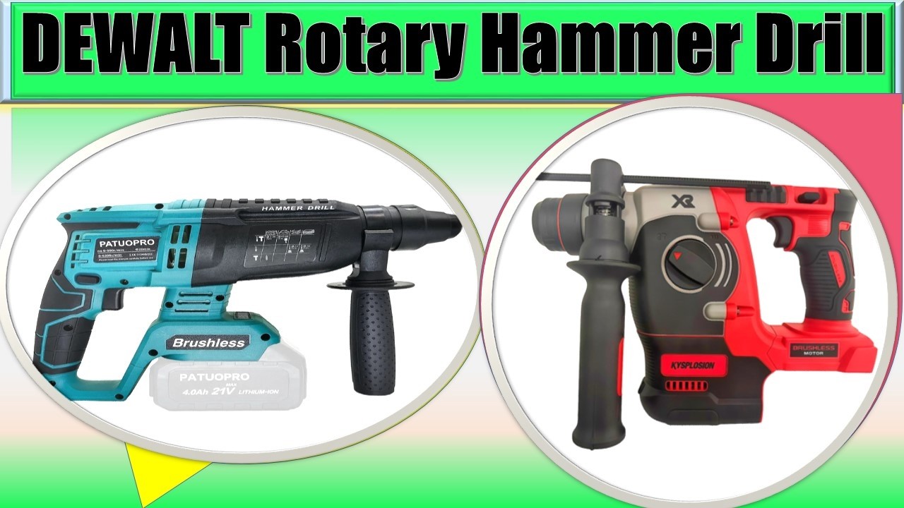 Top 5 Best DEWALT Rotary Hammer Drill Reviews 2026