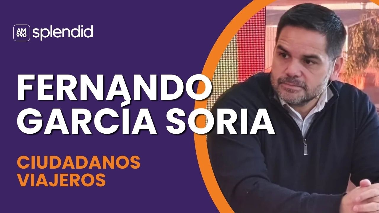 Fernando García Soria, coord. del Ente de Turismo de la ciudad de Salta, en Ciudadanos Viajeros