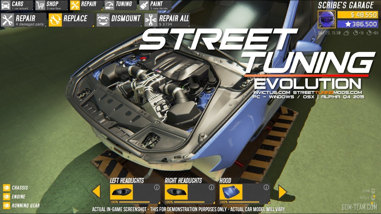 Street Tuning Evolution - продолжение Street Legal Racing