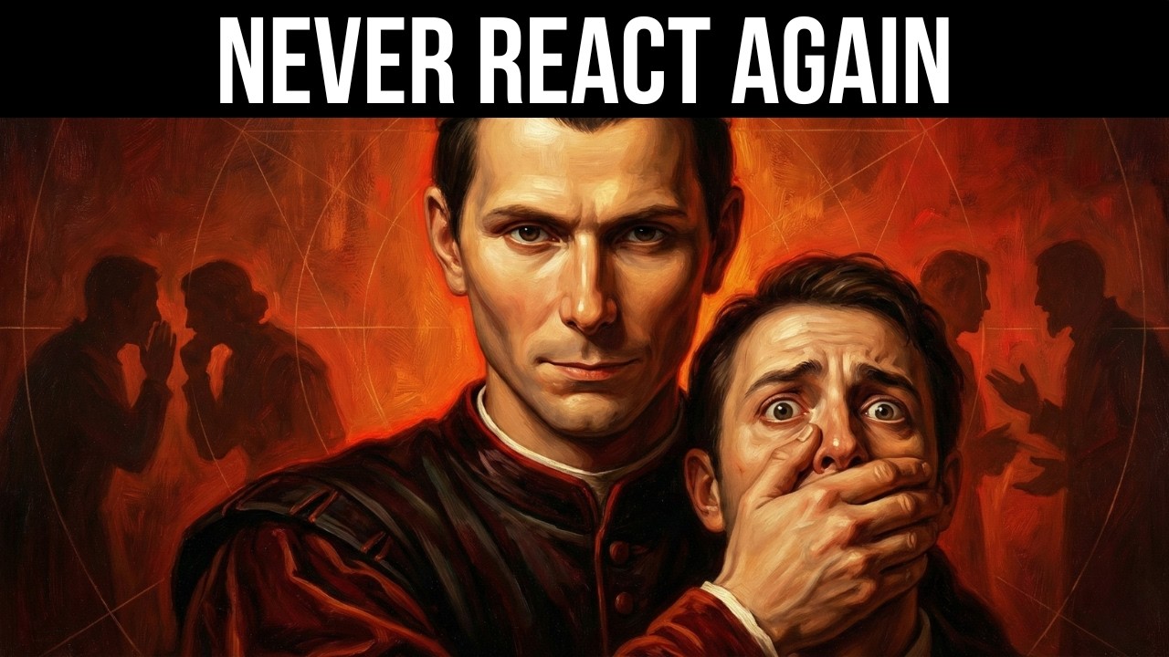 Never React, Just Ignore — 7 Silent Power Tactics | Machiavelli