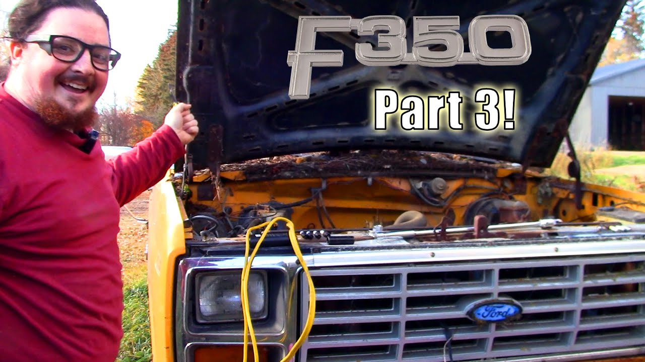 You Spin Me Right 'Round -  Reviving a 1986 Ford F-350 after 28 Years - Part 3