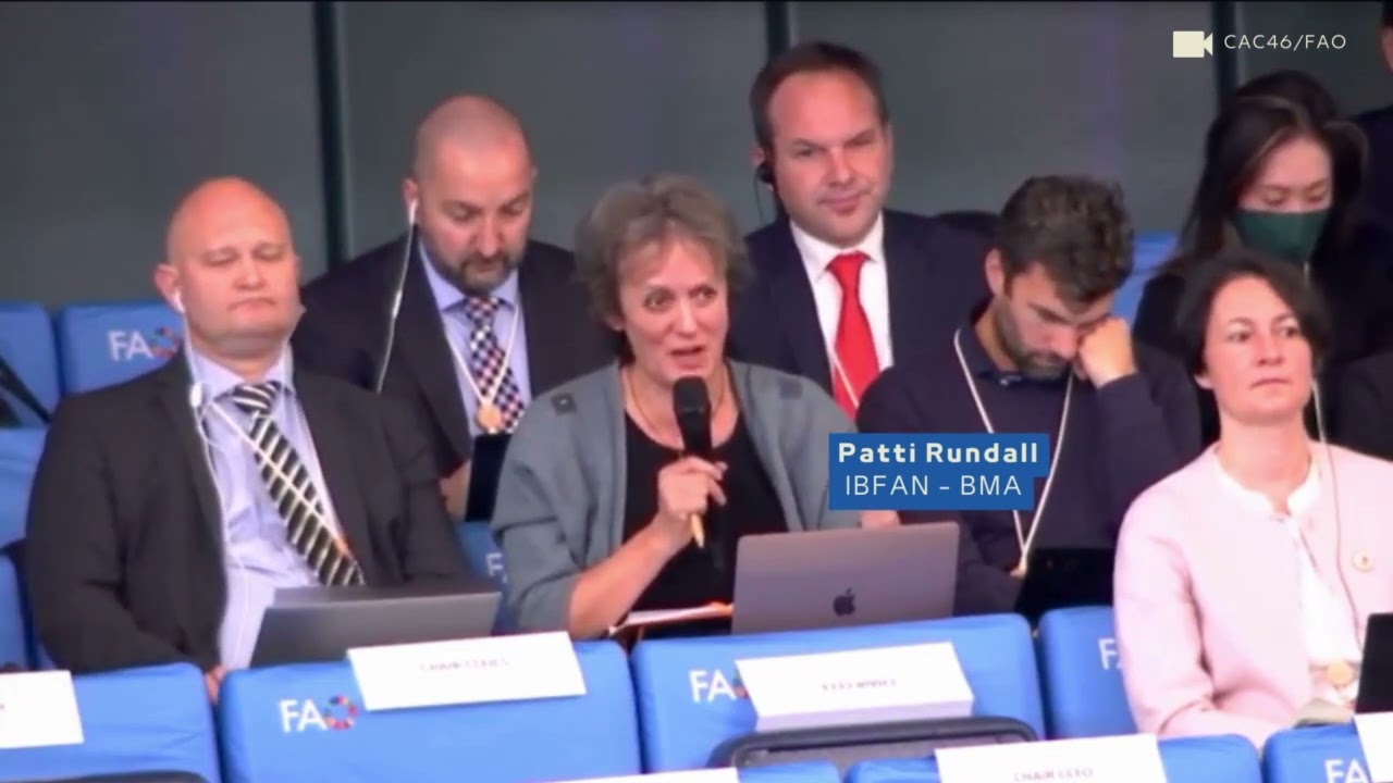 IBFAN explains the risks in the new Codex Standard - CAC46