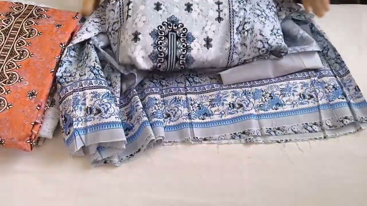 Original Gul Ahmed Lawn Embroidered Collection With Free Shipping @9030603954