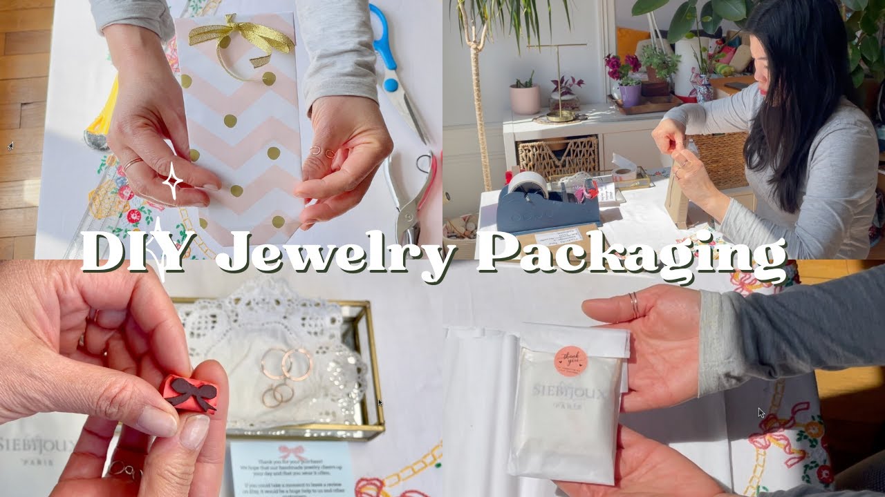 DIY Jewelry Packaging & Personal Touches ✨ What I Include in Every Order