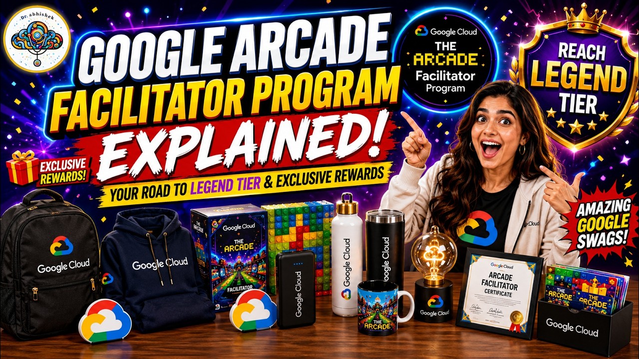 Google Arcade Facilitator Program: всё, что нужно знать! Ваш путь к уровню LEGEND и эксклюзивным ...