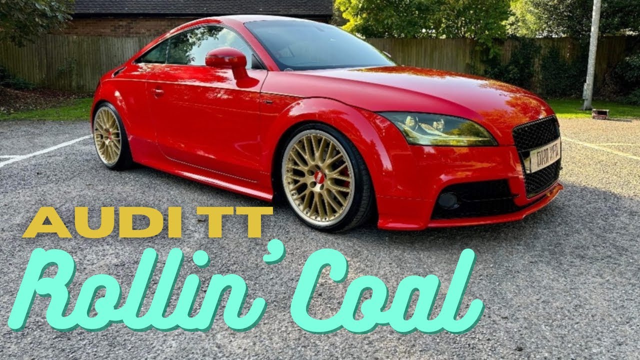 Check out this Audi TT 2.0TDI show car. Mapped, slammed and rolling coal!
