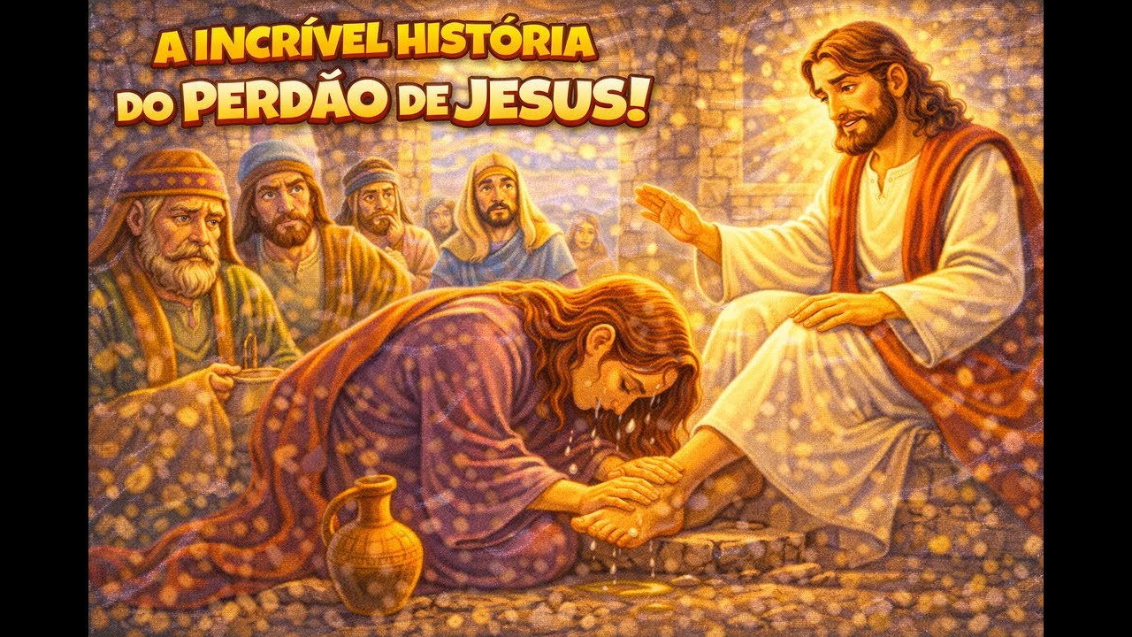 A INCRÍVEL HISTÓRIA DO PERDÃO DE JESUS...