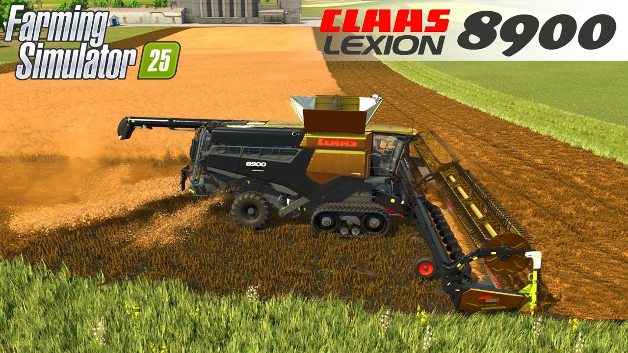 Farming Simulator 25 - CLAAS LEXION 8900 PACK EDIT MOD