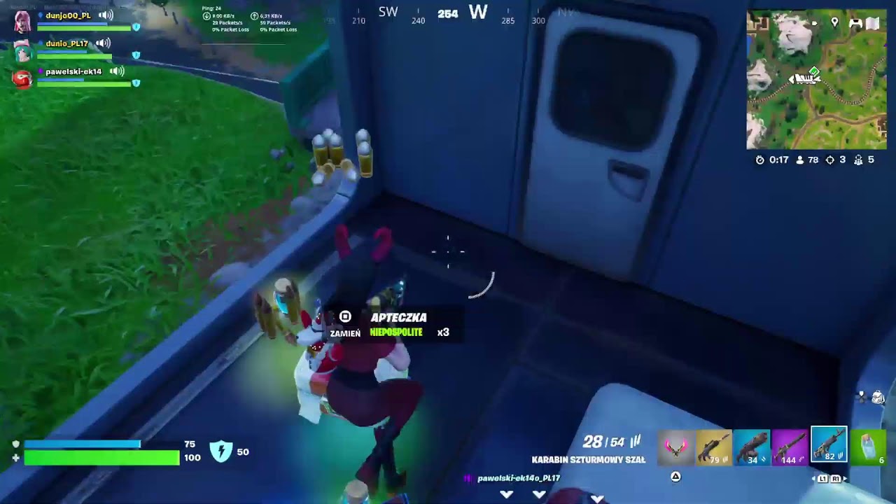 Fortnite z kolega i dziewczyna odc2