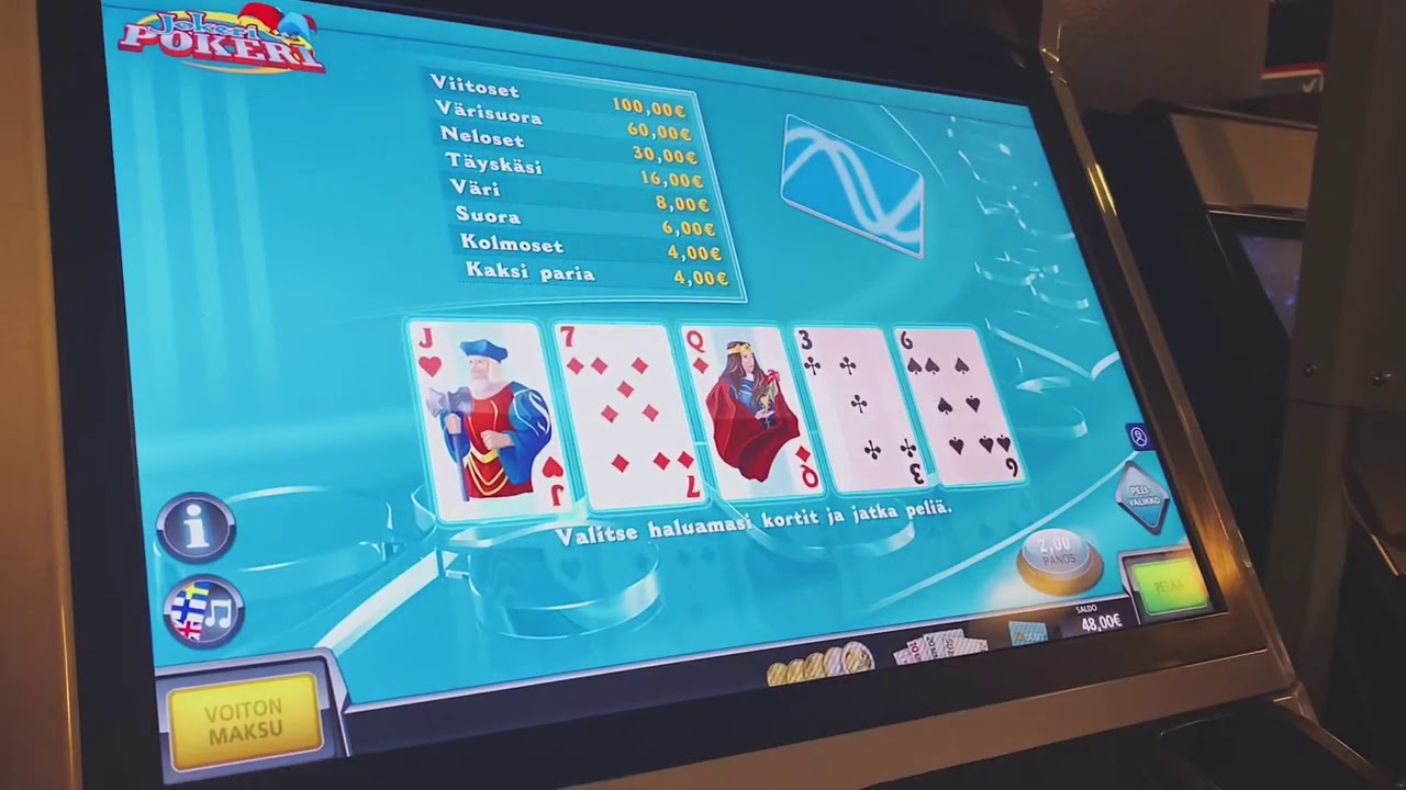 JokeriPokerin jauhamista | V&auml;risuora !!!