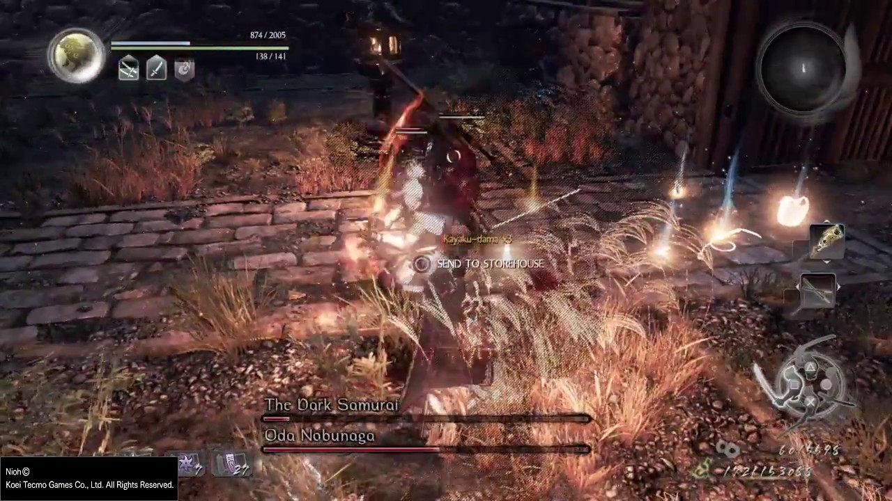 Nioh: Return of the Gourd (Way of the Strong) Solo Lvl 120 - No Items No LW
