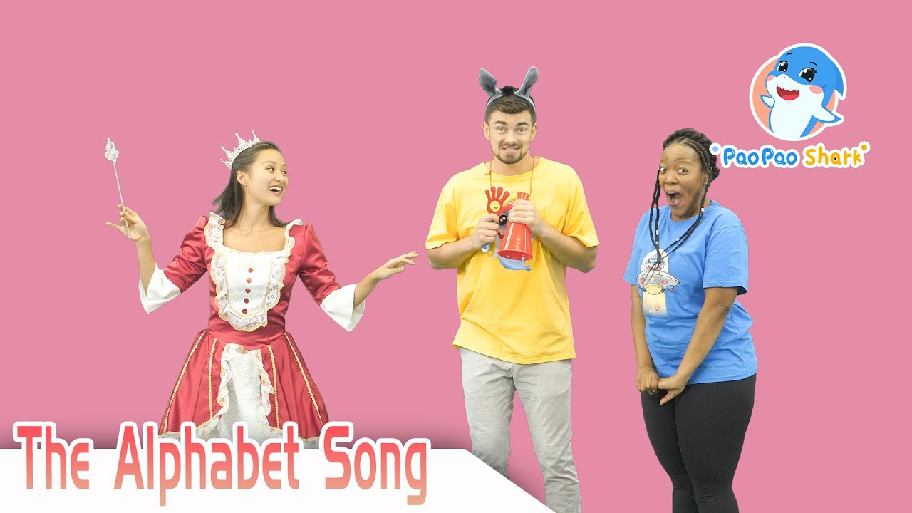 ABC Song | Paopao Shark Super Fun English Nursery Rhymes and Songs