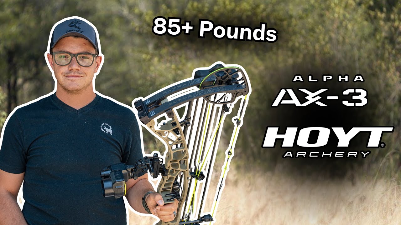 Самый агрессивный охотничий лук 2026 года? Hoyt AX3 33 на 85 фунтов.