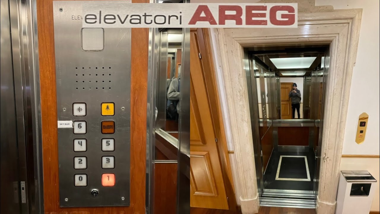 AREG Hydraulic Elevator @ Hotel Cecil - Rome, Italy
