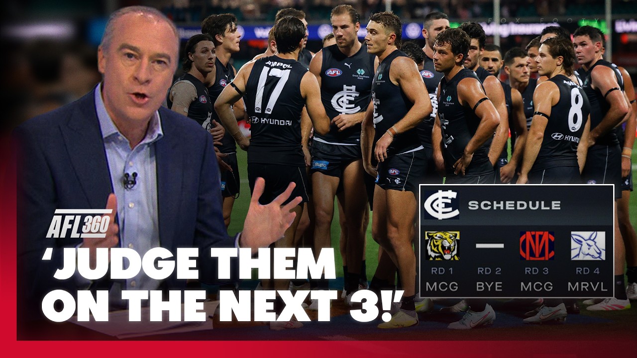 'The Hyperventilating is Ridiculous!' Is the Footy World Overreacting to Carlton's Loss? 🤔 | AFL 360