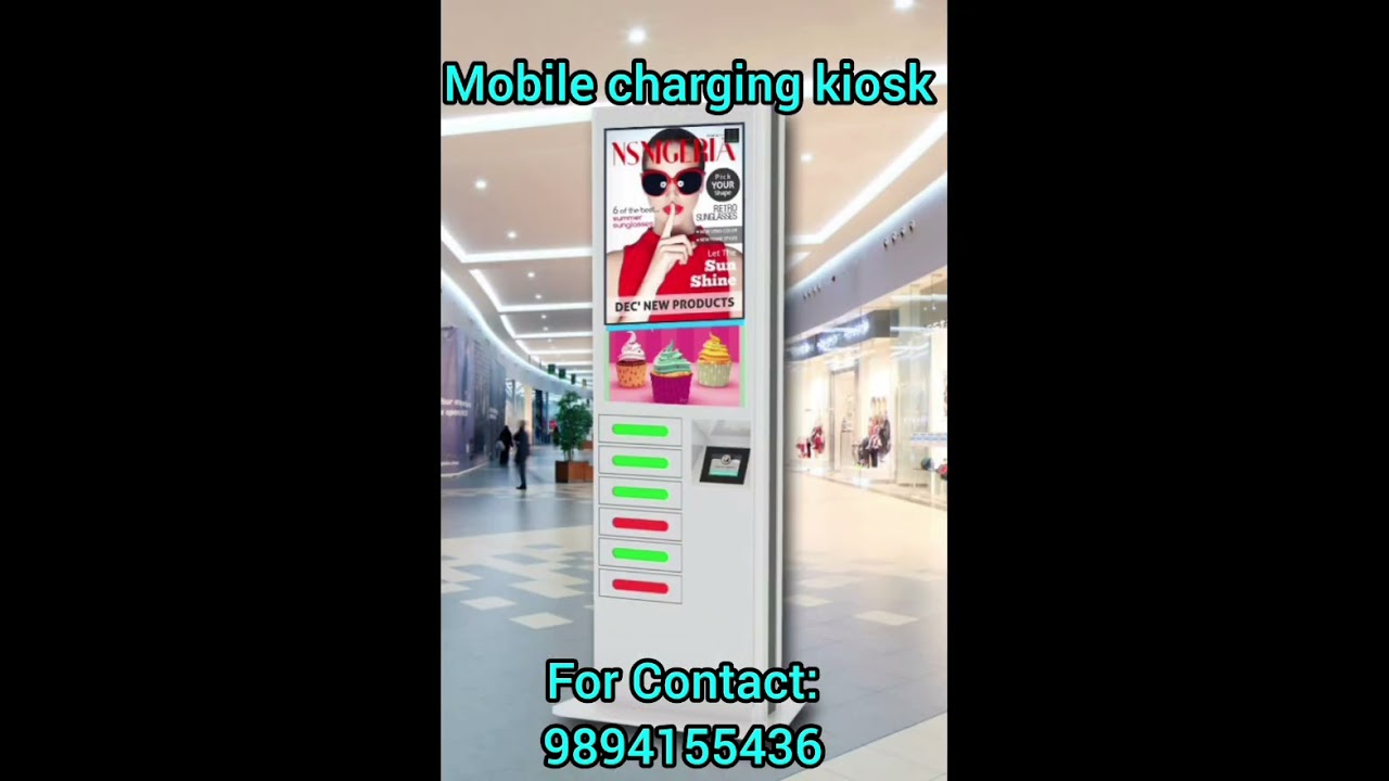 Mobile Charging Kiosk by NewtonSky5 | Public Charging Station | Pan India Supply