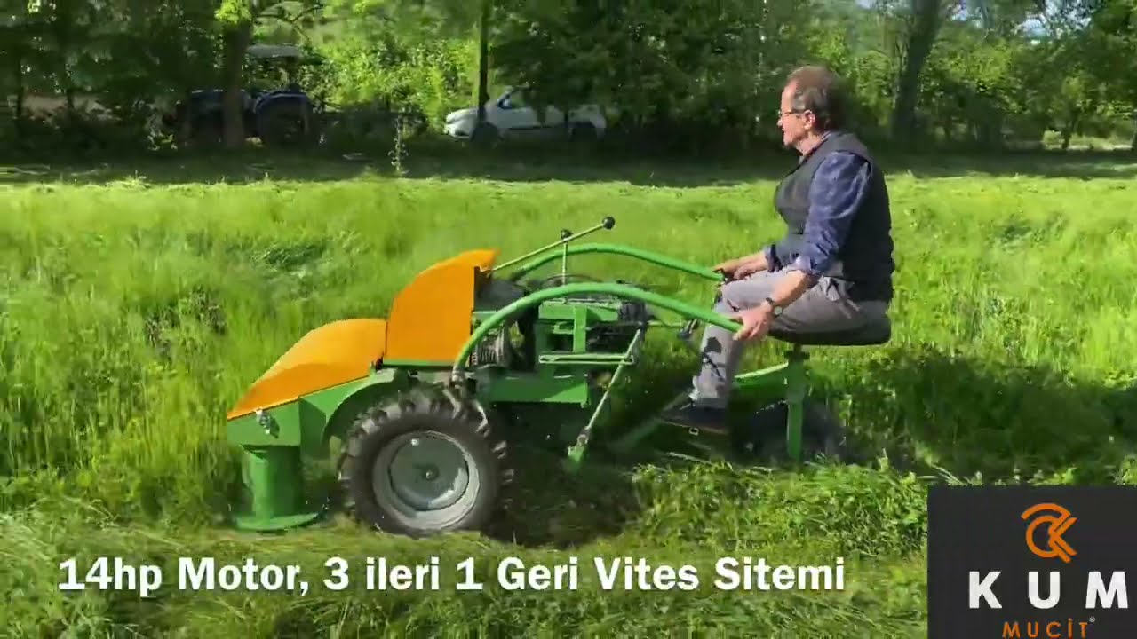 Yeni Model Kummucit Çayır Biçme Makinesi KM840/14 hp/ Lawn Mower