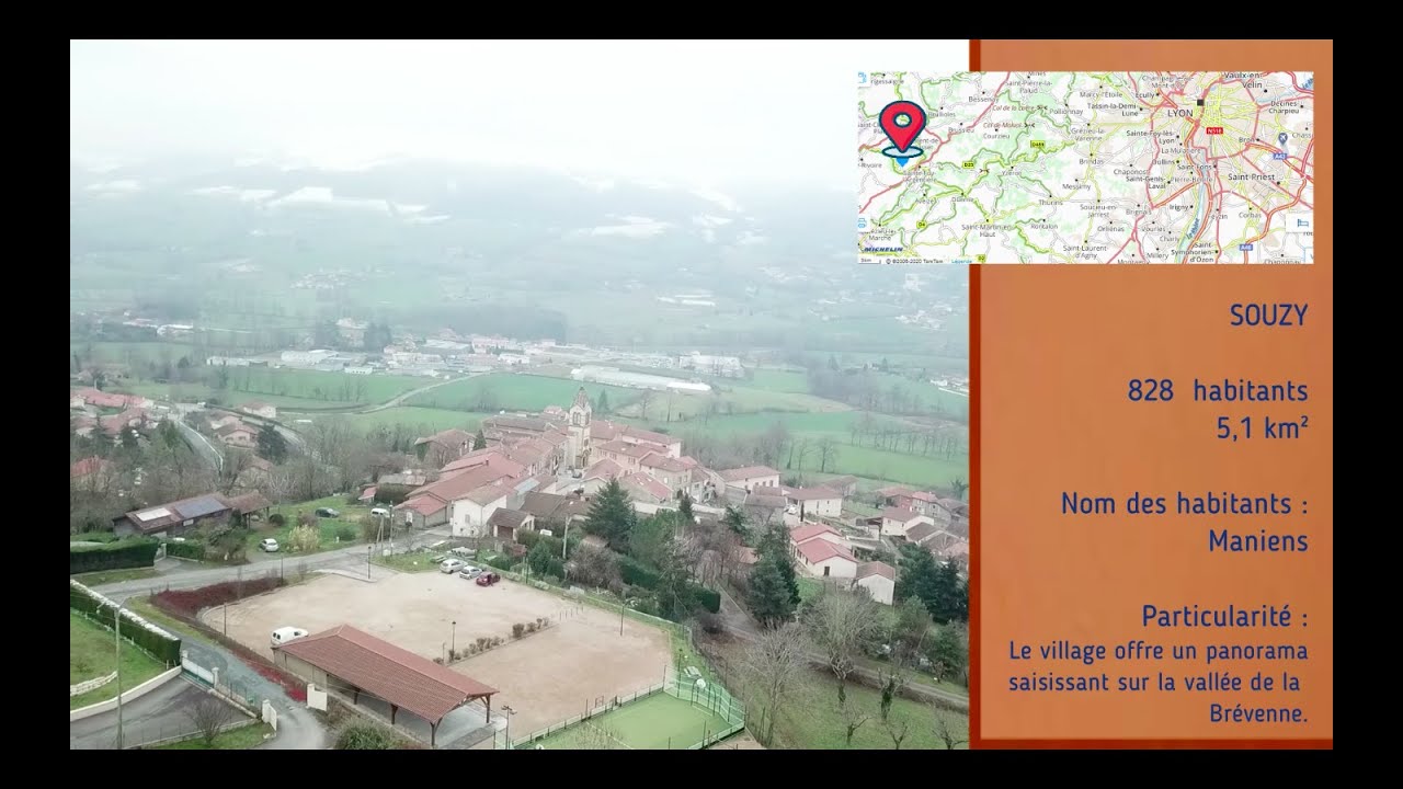Connaissez-vous Souzy , dans les Monts du Lyonnais ?