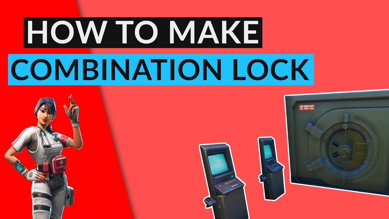 How to make a Combination Lock in Fortnite Creative