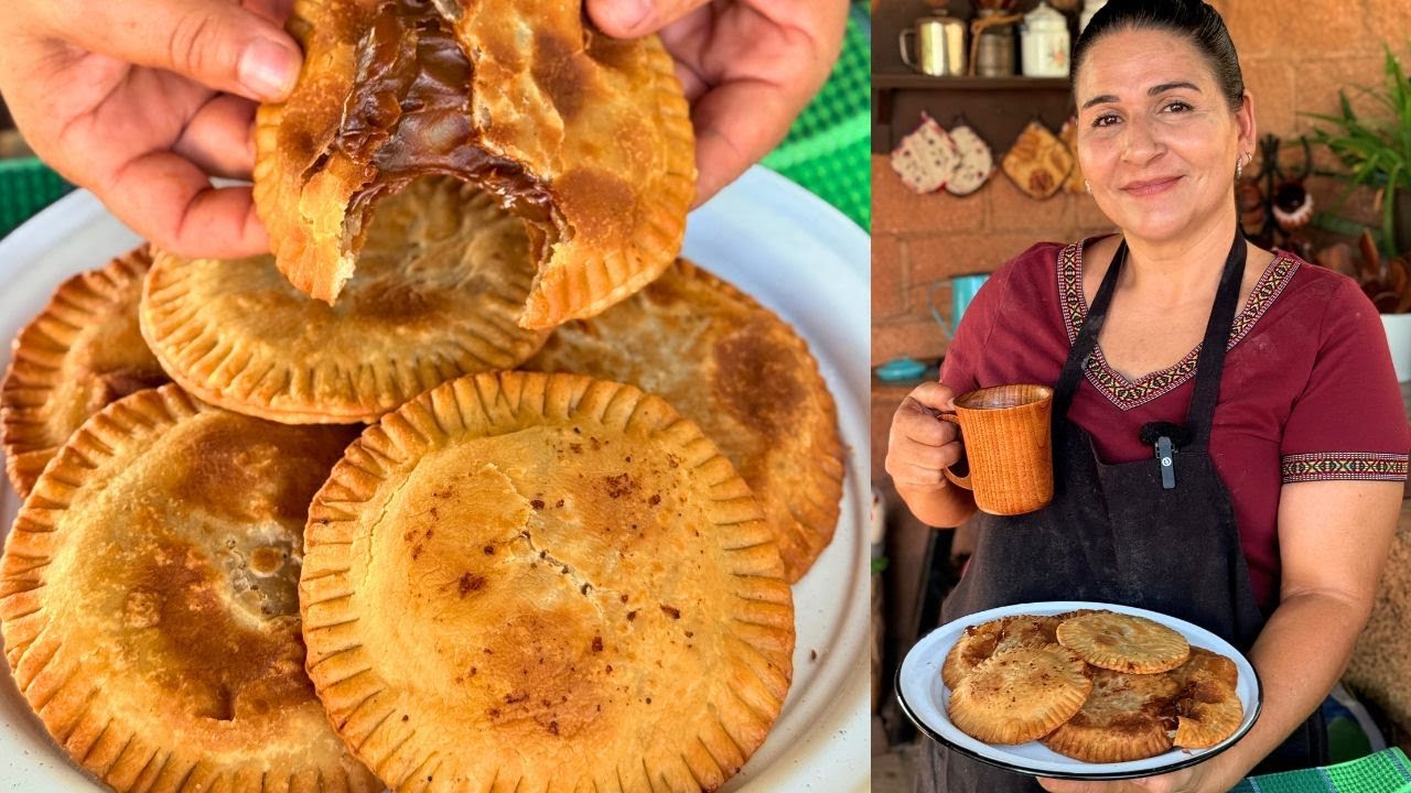 Coyotas FRITAS Sonorenses RELLENAS de Piloncillo y Cajeta - La Herencia de las Viudas
