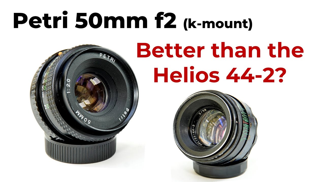 Best PETRI fifties #3.  50mm f2.  Is this old budget lens better than the swirly Helios 44-2?