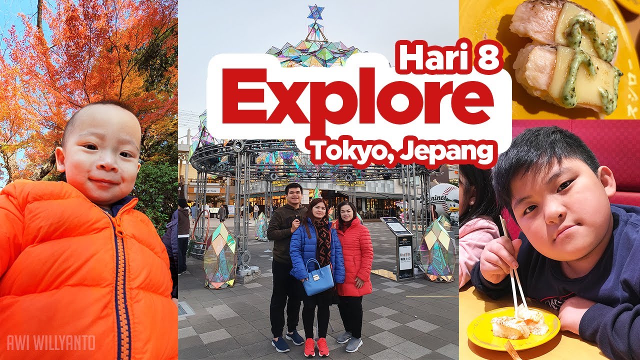 Explore Tokyo, Ueno Park, Sushi Natto, Mitsui Outlet Park, Jepang - Vlog Winter Jepang hari ke 8