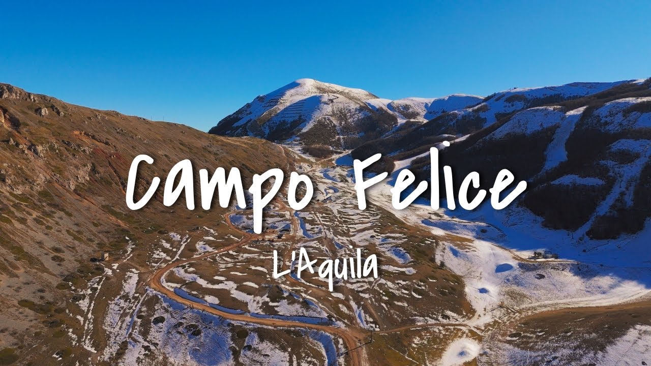Campo Felice 🇮🇹 | Stunning 4K Drone Flight Over Italy’s Apennine Plateau