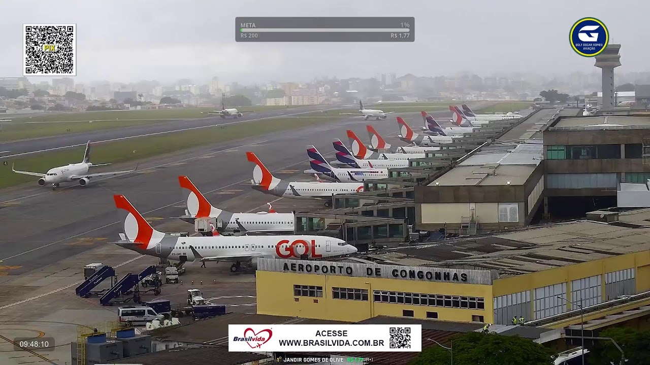 SBSP LIVE #2 - Aeroporto de São Paulo AO VIVO - CGH Airport - 22/01 Noite