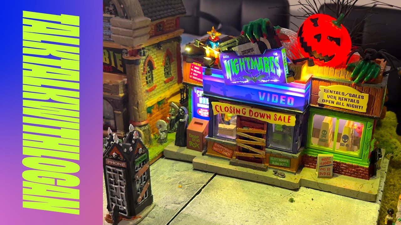 NEW Spooky Town 2025 Lemax Buildings and Accessories Unboxing and Review