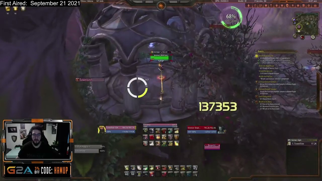 Towelliee - Legion Launch - Part Four [VOD: Aug 30, 2016]