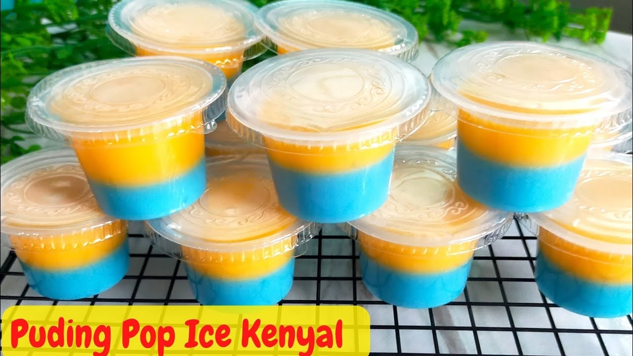 RESEP PUDING POP ICE SIMPLE DAN ENAK|| IDE JUALAN || CEMILAN DI RUMAH