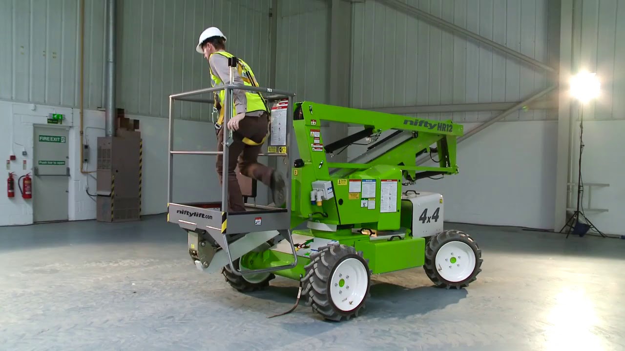 HR12 4x4 Product Video  Self Propelled Boom Lift from Niftylift