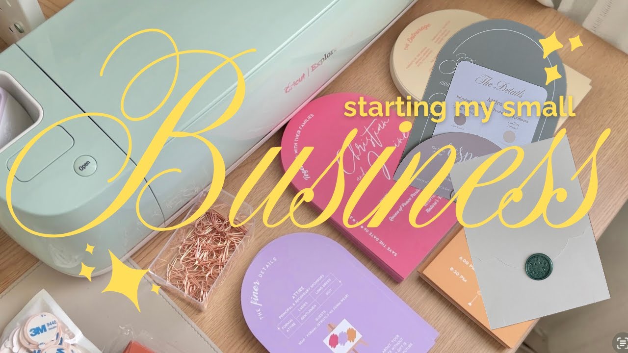 make wedding invitations with me | start my small printing business | Philippines