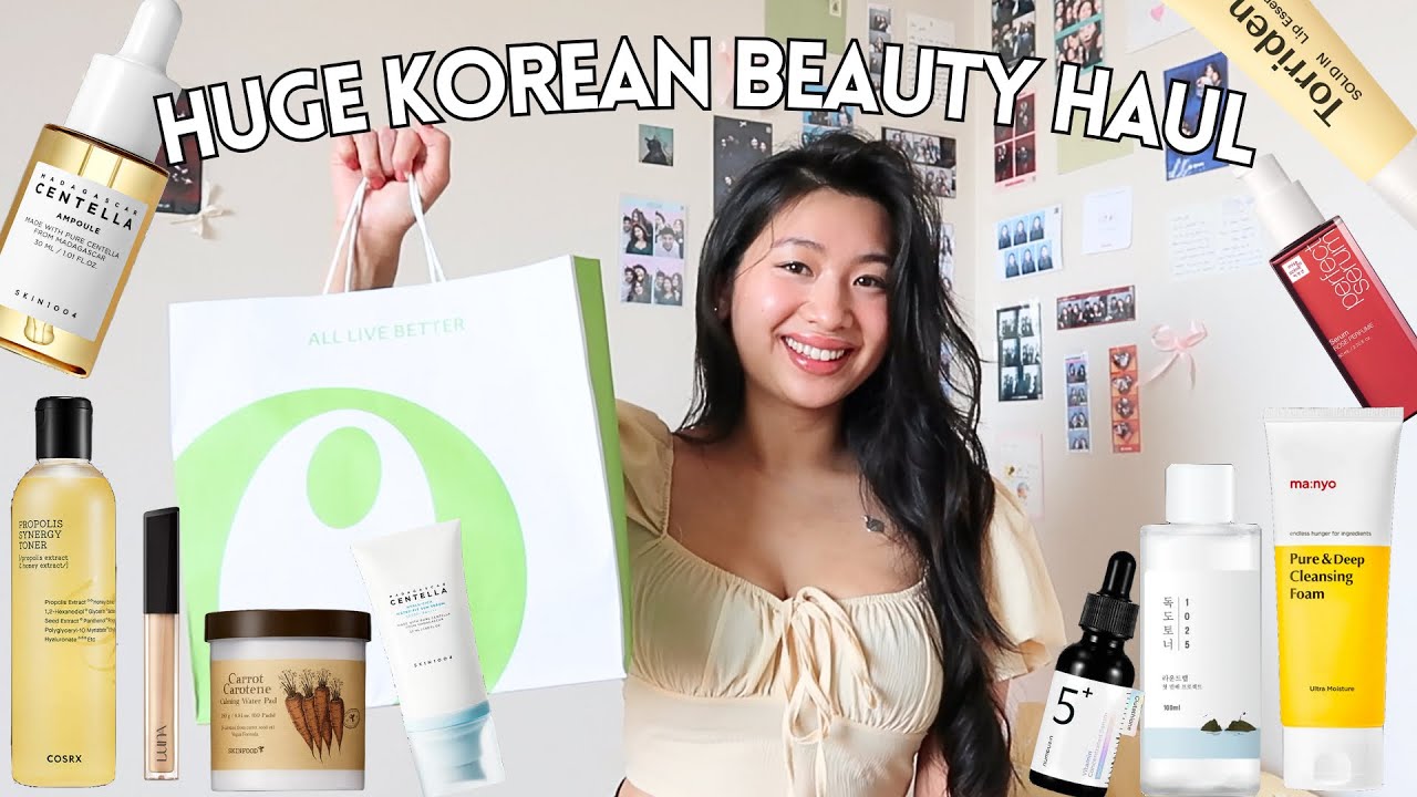 Try Korean Beauty Products With Me! | HUGE K-Beauty Haul