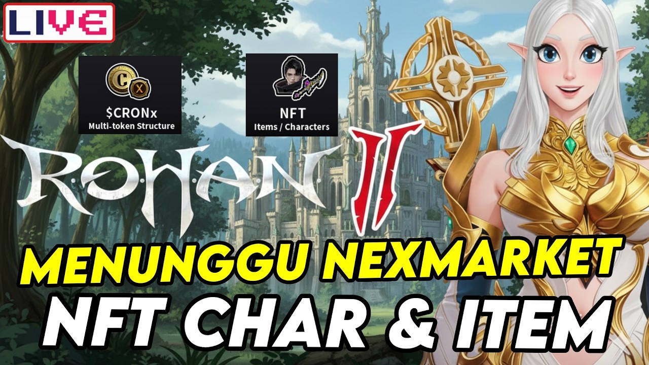 MENUNGGU NEXT MARKET ROHAN 2 NFT CHAR & ITEM! BENTAR LAGI KELAR BUILD? DARK LEAP UPDATE MAKIN CUAN ?